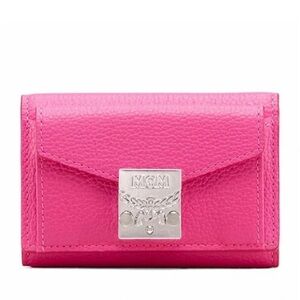 MCM Pink Leather Wallet